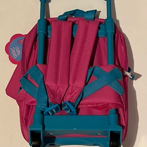 BRAND NEW DORA THE EXPLORER ROLLING BACKPACK - Picture 2 of 2